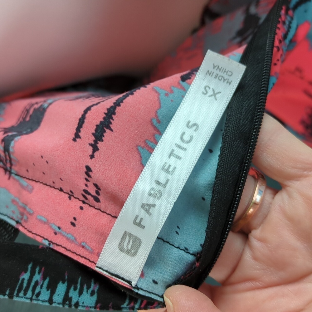 Fabletics Liza Romper In Heatwave Pattern - Picture 10 of 15